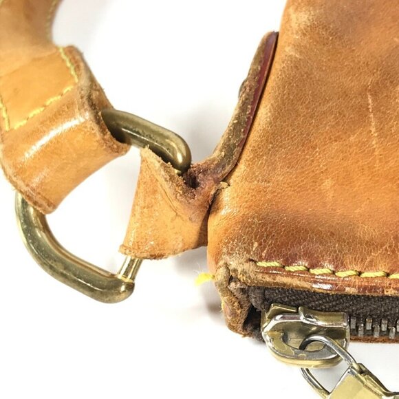 LOUIS VUITTON Brown Monogram Canvas Pochette Shoulder Bag - Picture 15 of 16